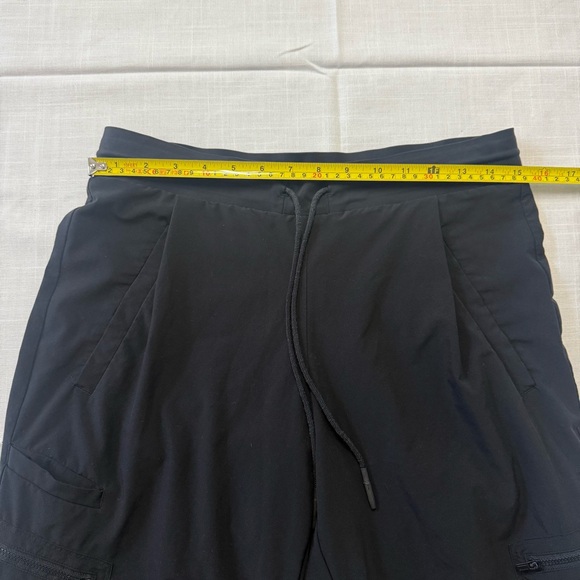 Athleta Black Venture Pant Joggers Pockets Athletic Running Outdoors Yoga Size 6 - Picture 6 of 10